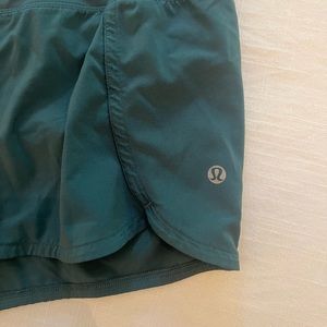 Green Lululemon Shorts